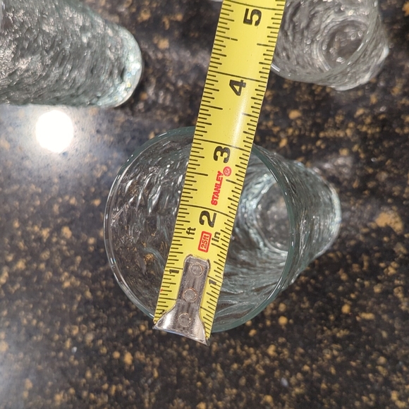 Textured glasses set of 8 - Picture 5 of 10